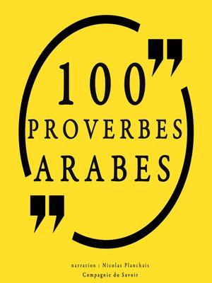 cover image of 100 Proverbes Arabes